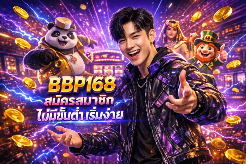 BBP168 สมัครสมาชิก ไม่มีขั้นต่ำ เริ่มง่าย
