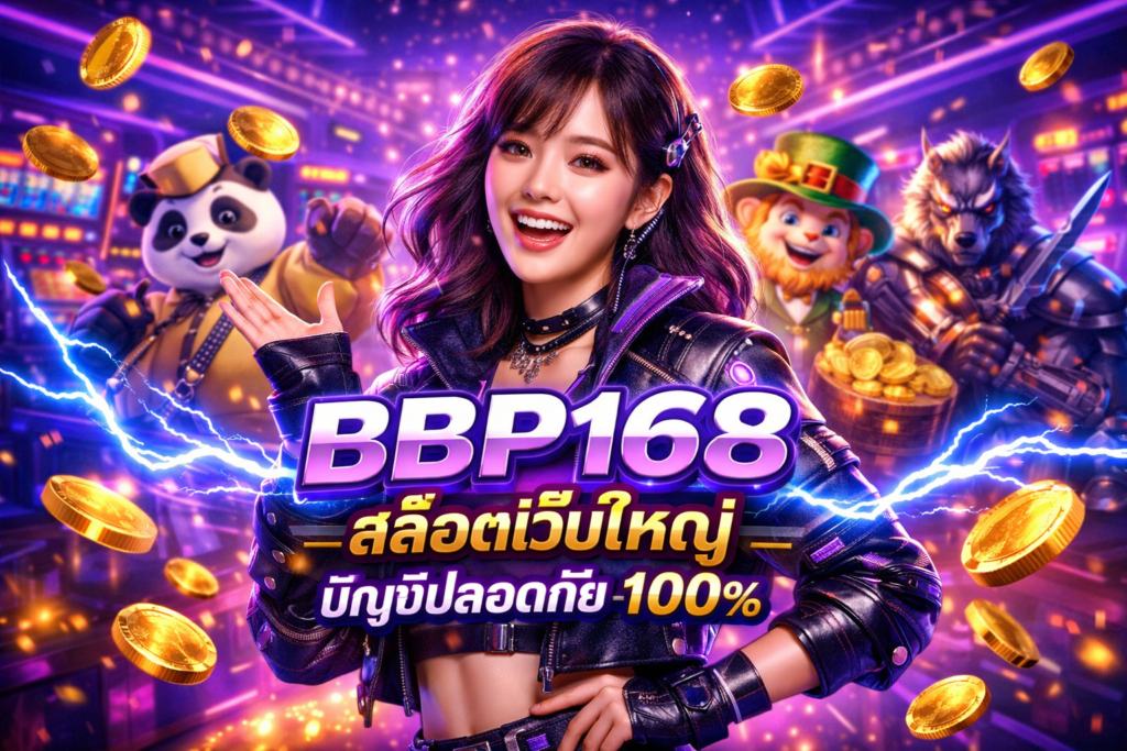 BBP168 สล็อตเว็บใหญ่ บัญชีปลอดภัย 100%
