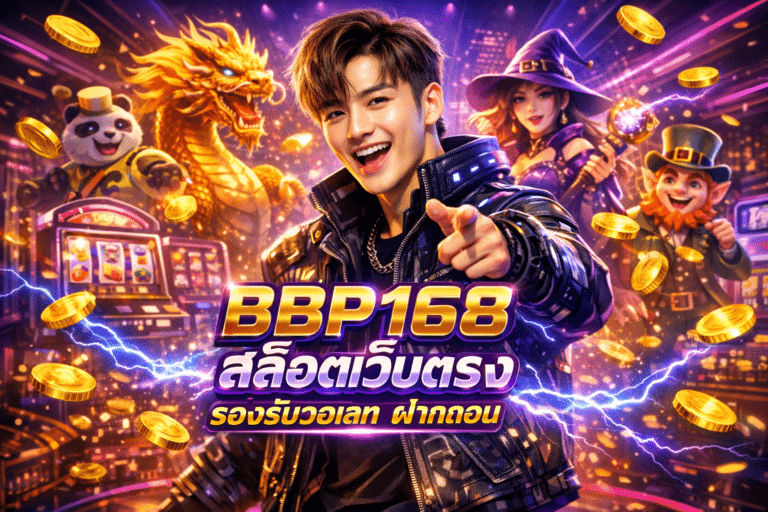 BBP168 สล็อตเว็บตรง รองรับวอเลท ฝากถอน