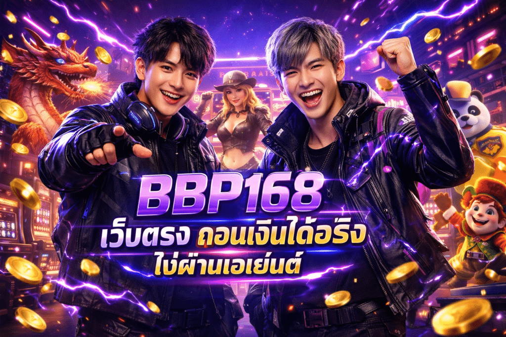 BBP168 เว็บตรง ถอนเงินได้จริง ไม่ผ่านเอเย่นต์